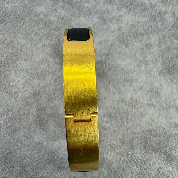 Hermes Clic H Bracelet Black Gold PM - Picture 9 of 9